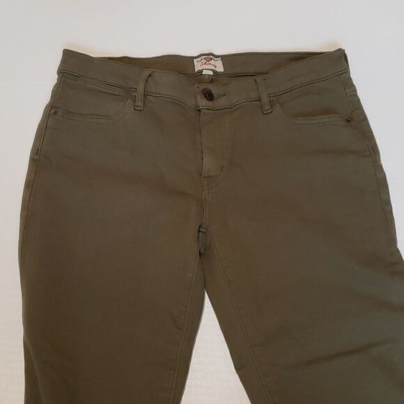 Fossil Army green skinny jean 6 - Picture 3 of 5